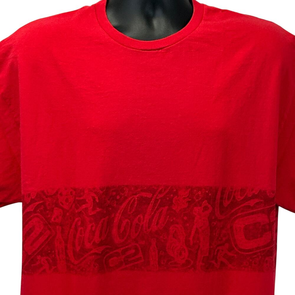 Vintage Coca Cola C2 T Shirt Mens XL X-Large Red Y2Ks Failed Diet Coke Soda Pop